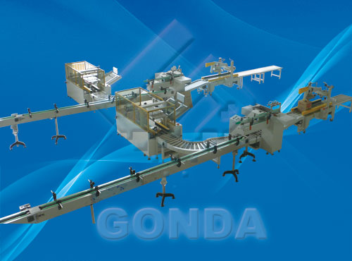 成套開箱、裝箱流水線